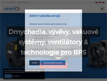 Tablet Screenshot of baspol.cz